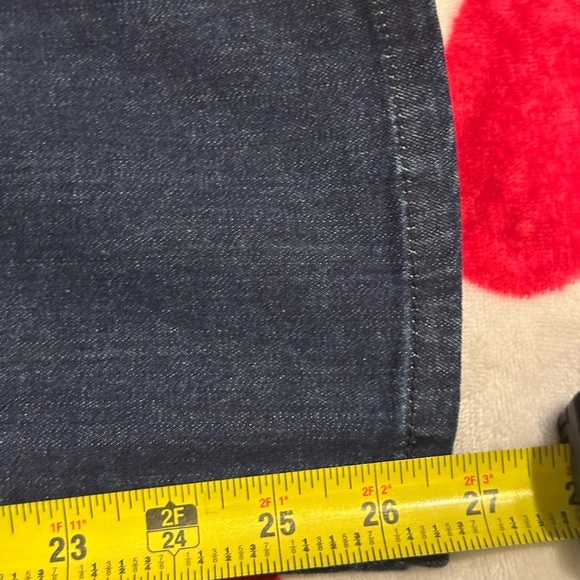 NWT Democracy Ab"solution® High Rise Distressed Blue Denim Skinny Jeans - Picture 11 of 16